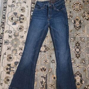 Kimes Ranch Women's Blue Flare Jeans